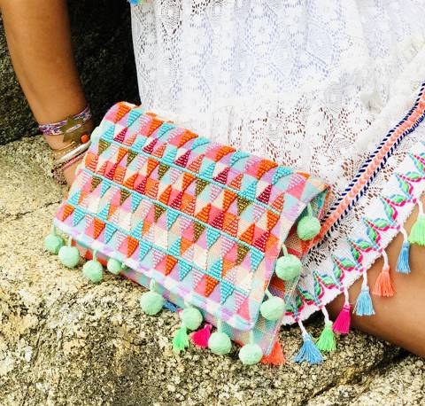 Clutch Rombos Multicolor