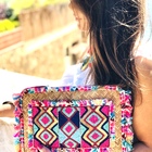 Pink Raffia Clutch ethnic details - ba950-A8271AD8-EAD8-4974-88D3-60D0524CFA78.jpeg